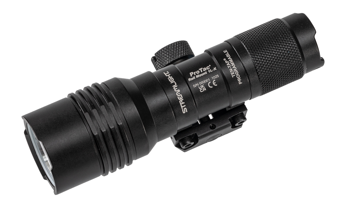 Streamlight ProTac Rail Mount 1L-X 500/100 Lumens CR123A M1913 Picatinny Weapon Light