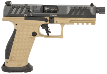 Walther Arms PDP Pro SD 9mm Luger 5.1" 18+1 Striker Fire Pistol - FDE/Black