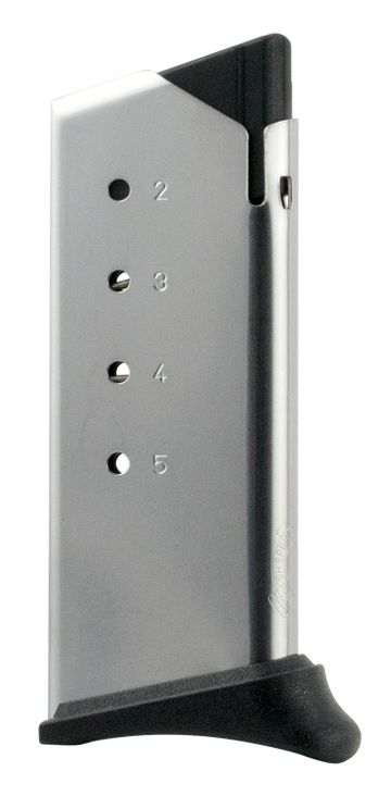 Springfield Armory XD-S 45 ACP 5-Rd Stainless Steel Pistol Magazine w/ Hook Floor Plate
