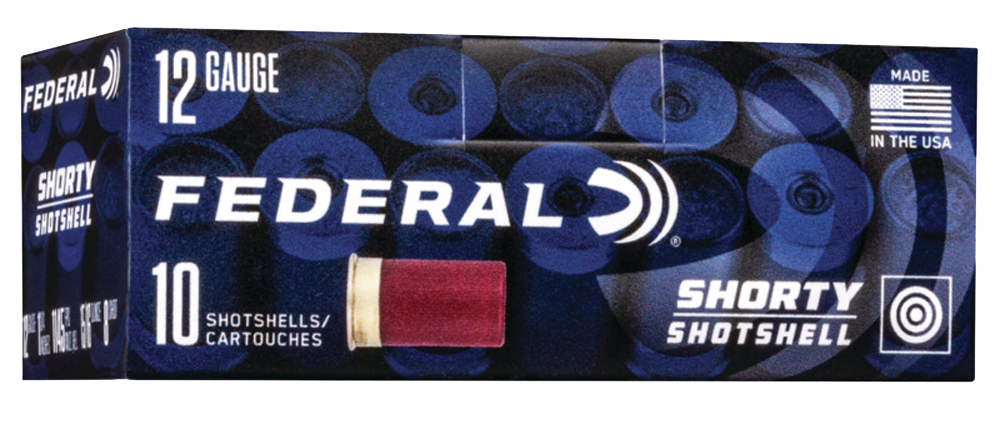 Federal Shorty 12 Gauge 1.75" 15/16 oz #8 Shot Shotshells - Box or Case