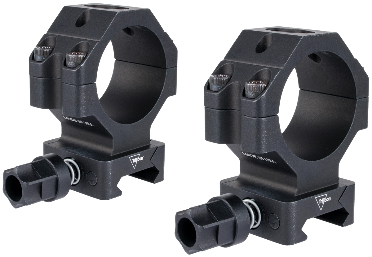 Trijicon Q-LOC Scope Rings 30mm High Matte Black Aluminum