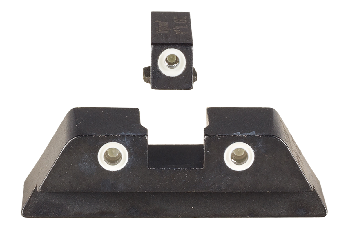 Trijicon Bright & Tough Night Sight Set AR-15/M16 3-Dot Tritium Orange Rear