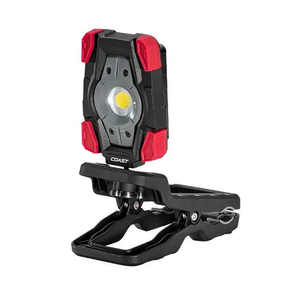 COAST CL20R 1750 Lumen Rechargeable LED Clamp Work Light - IP54 Stormproof