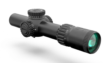 Swampfox Optics Warhorse 1-6x24mm FFP LPVO 34mm Tube Dragoon MIL Red