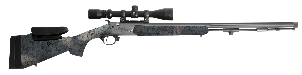 Traditions Pursuit XT Pro 50 Cal 209 Primer 26" 3.5-10x44 Desert Web Camo Single Shot Muzzleloader