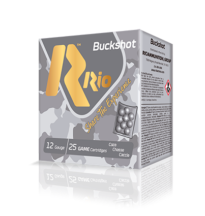 Rio Ammunition Royal Buck 12 Gauge 2.75" 1 Buck Shot 25 Rd - Box or Case