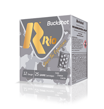 Rio Ammunition Royal Buck 12 Gauge 2.75" 1 Buck Shot 25 Rd - Box or Case