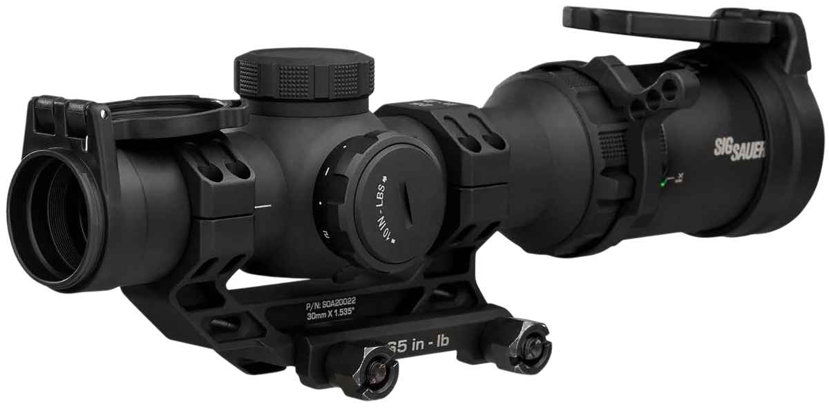 Sig Sauer Electro-Optics Tango-MSR 1-8x24mm 30mm Tube Illuminated MSR BDC-8 Riflescope - Black