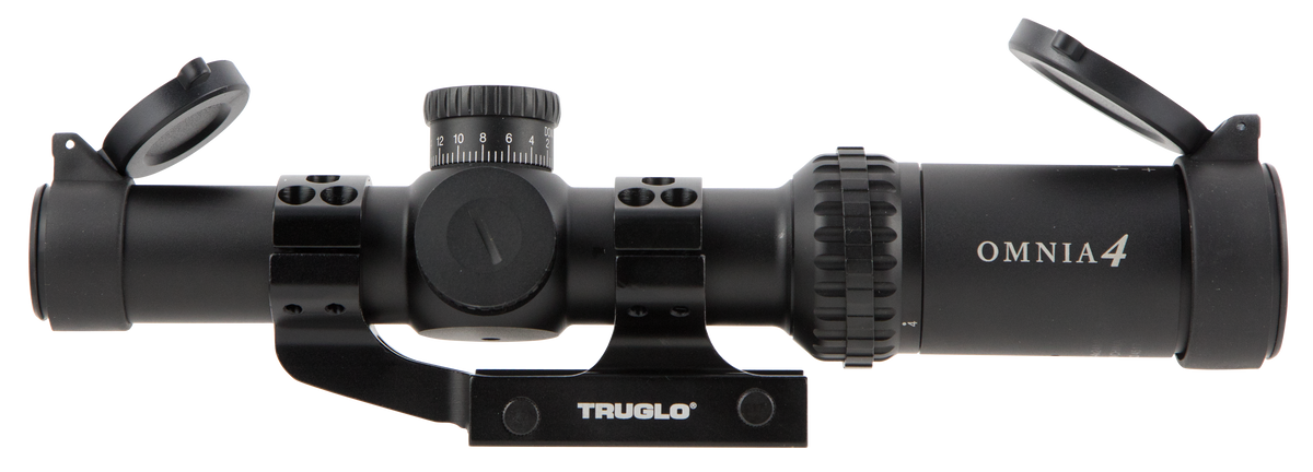 TruGlo Omnia Tactical 1-4x24mm 30mm Tube Illuminated APTR Rifle Scope