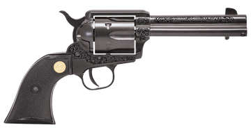 Chiappa Firearms 1873 SAA 22 LR 4.75" 6-Shot SAO Revolver - Black Engraved