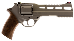 Chiappa Firearms Rhino 60SAR Nickel 357 Mag 6" 6-Shot SAO Revolver - *CA Compliant