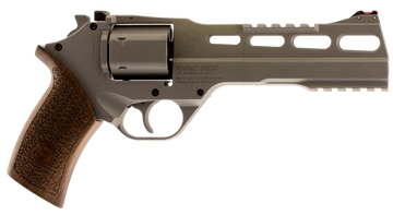 Chiappa Firearms Rhino 60SAR Nickel 357 Mag 6" 6-Shot SAO Revolver - *CA Compliant