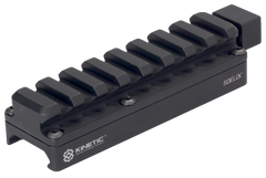 Kinetic Development Group Sidelok Universal Riser Long Black Anodized Aluminum