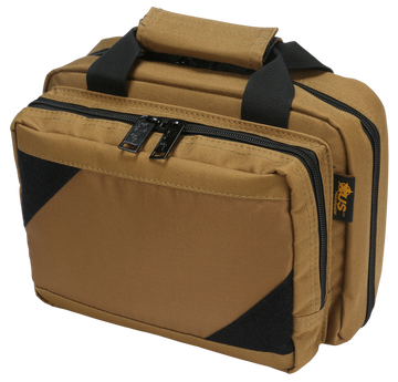 US PeaceKeeper P21309 Macro Mini Range Bag Tan Nylon 13.5" x 9.5" x 3"