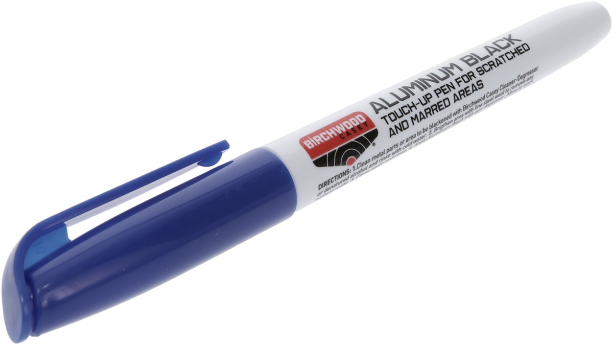 Birchwood Casey Aluminum Black Touch-Up Pen Felt Tip Gloss Black