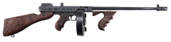 Auto Ordnance Thompson 1927A-1 Roaring 20s 45 ACP 18" 20+1 Semi-Auto Rifle - 50rd Drum/20rd Mag