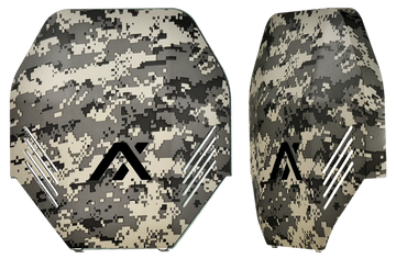 AXIL MX Plate Digital Camouflage Polymer Over the Head Accessory