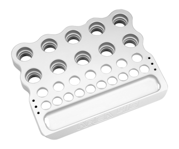Area 419 Firearms Die Storage Block 7/8" - Clear Anodized