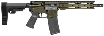 Diamondback DB15 5.56 NATO 10" 30+1 AR Pistol - OD Green Cerakote - SBA3 Brace