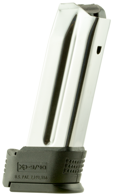 Springfield Armory XD Subcompact 9mm Luger 10rd Magazine - Silver/Black