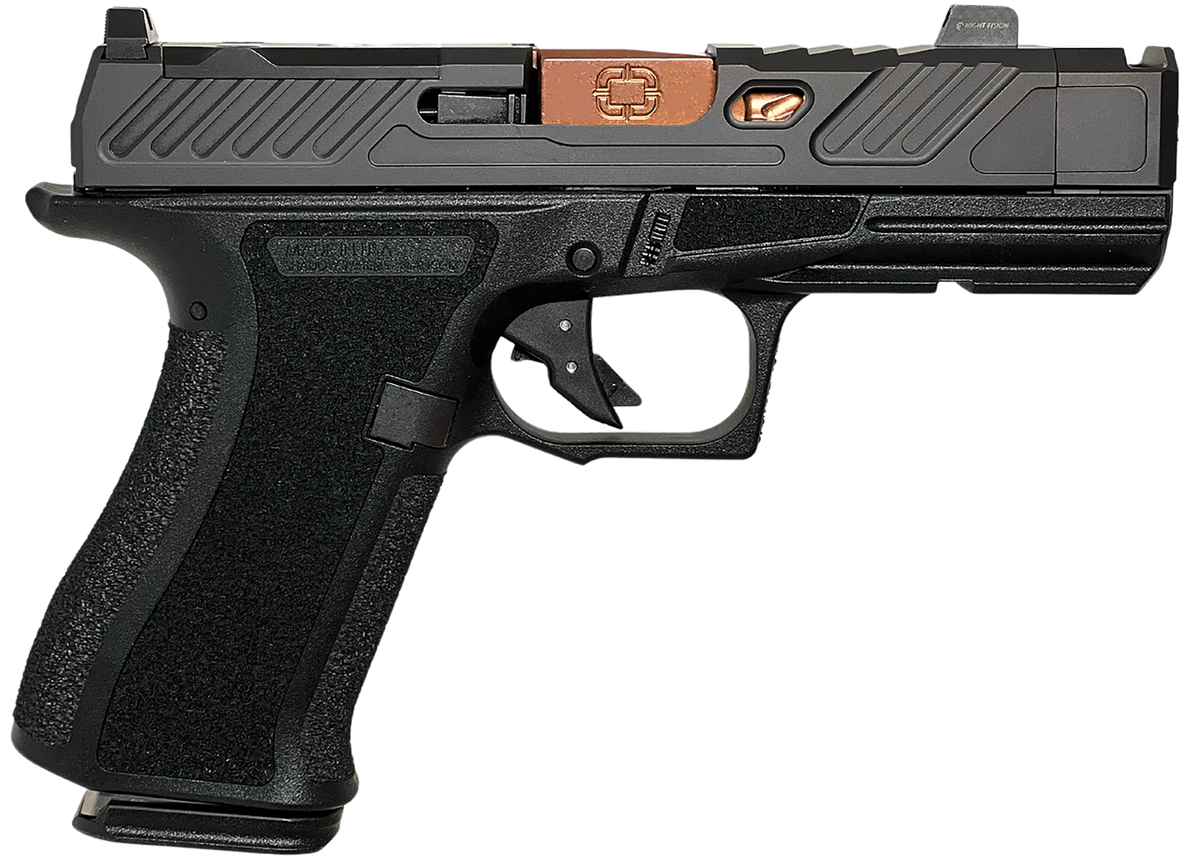 Shadow Systems CR920XP Elite 9mm Luger 3.65" 15+1 Semi-Auto Pistol - Bronze/Black
