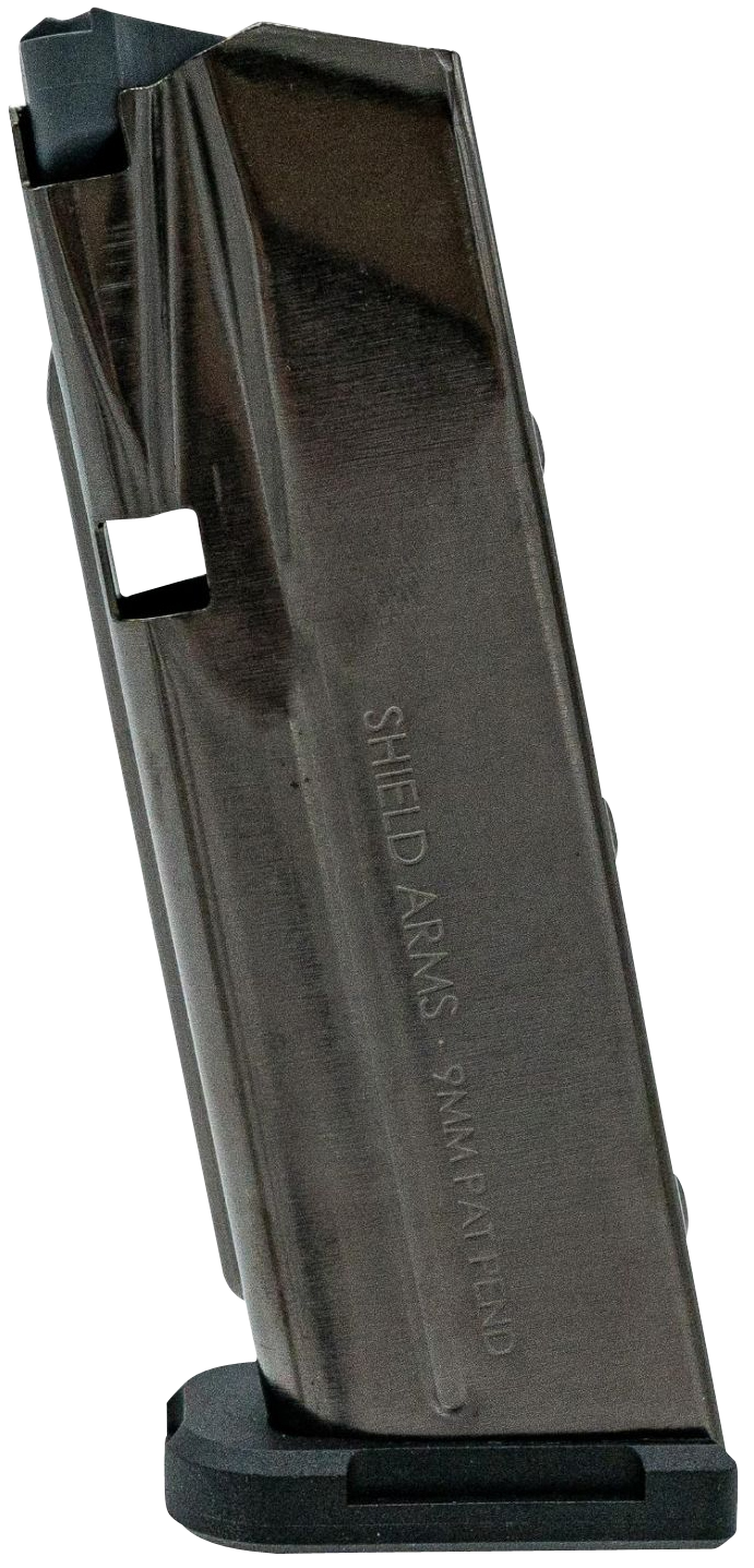 Shield Arms Glock 43X/48 S15 Gen 3 9mm 15rd Steel Magazine - Black Nickel