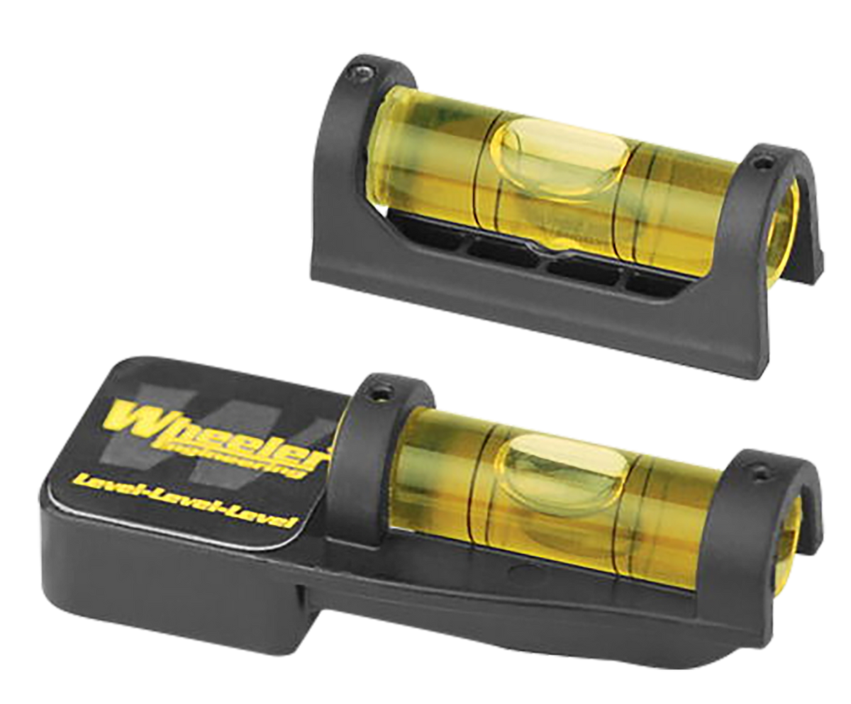 Wheeler Level-Level-Level Scope Leveling System - Black/Yellow