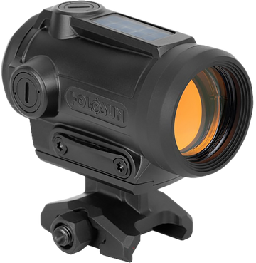 Holosun ARO-EVO 1x 26mm Enclosed Red Dot Sight - Gold SPR Reticle