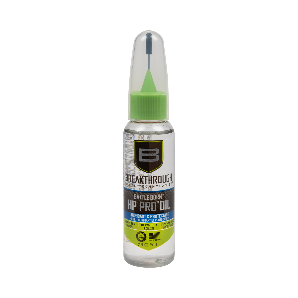 Breakthrough Clean Battle Born HP Pro 2oz Lubricant & Protectant w/ Needle Tip