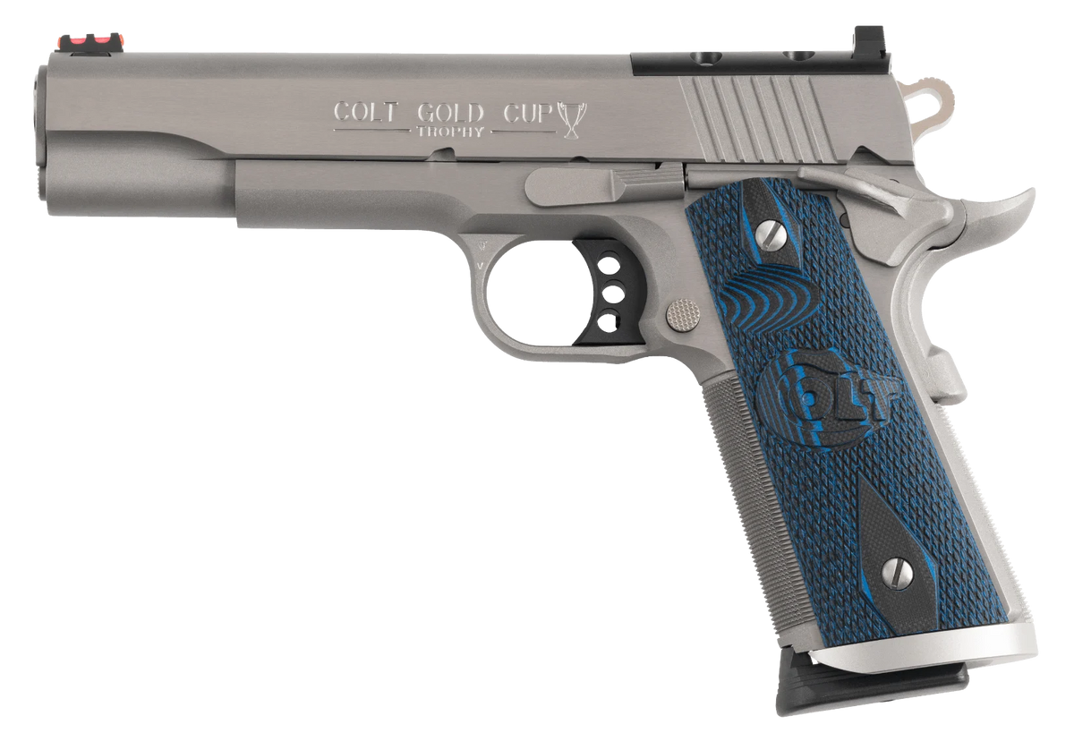 Colt Mfg Gold Cup Trophy 9mm Luger 5" 10+1 SAO Pistol - Optic Ready