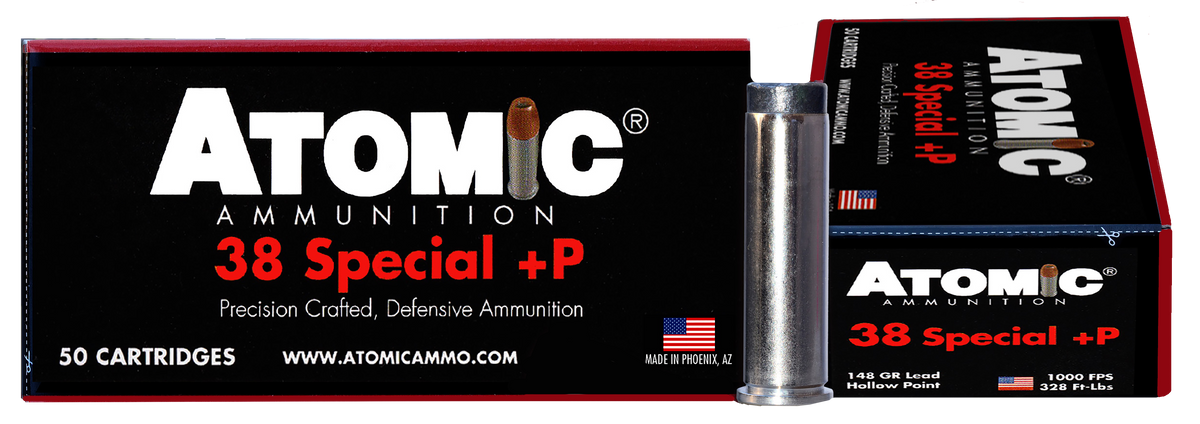 Atomic Precision Craft 38 Special +P 148gr Lead Hollow Point 50 Rd - Box or Case