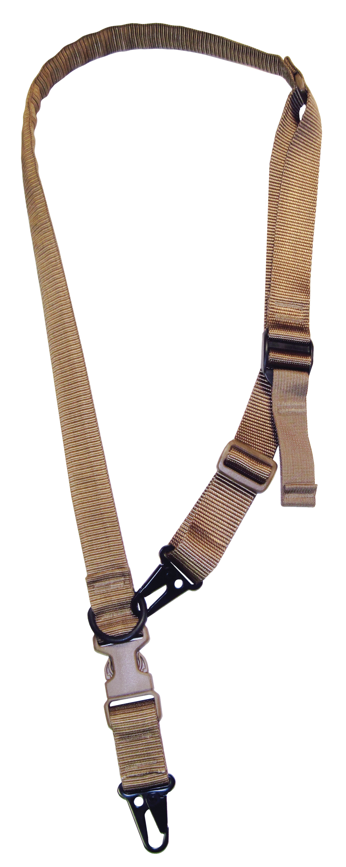TacShield Warrior 2-in-1 Padded Sling 1.25" Coyote Tan - Fast Adjust - Rifle/Shotgun