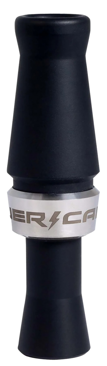 Power Calls Megawatt Open Call Single Reed Mallard Hen Duck Call - Stealth Black