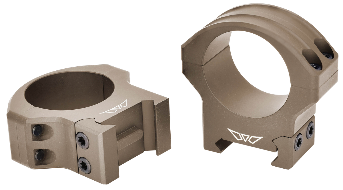 Warne HyperLite 8502TM 1" High Matte Black Scope Rings - Tikka T3/T3x Dovetail