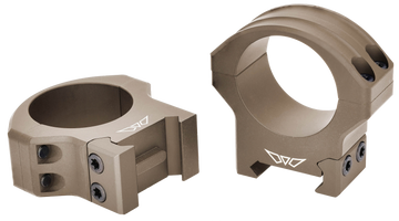 Warne HyperLite 8502TM 1" High Matte Black Scope Rings - Tikka T3/T3x Dovetail