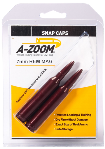 A-Zoom 12252 Rifle Snap Cap 7mm Rem Mag 2-Pack