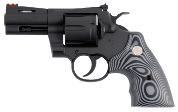Colt Mfg Python 357 Mag/38 Special 3" 6-Shot DA/SA Revolver - Matte Blued