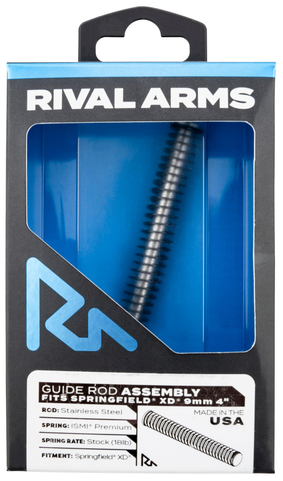 Rival Arms Guide Rod Assembly Stainless Steel for Springfield XD-9