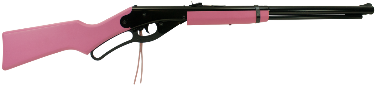 Daisy Red Ryder .177 650-Rd Lever Action Spring Piston Air Rifle - Pink