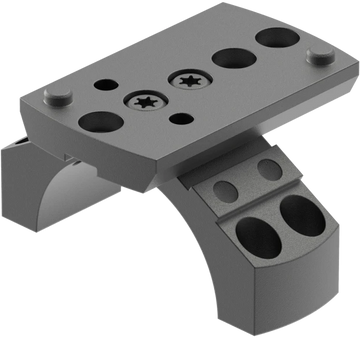 Leupold DeltaPoint Pro 34mm Ring Top Mount Kit Matte Black Aluminum