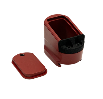 Shield Arms M&P 2.0 +5 Magazine Extension 5rd - Red Anodized Aluminum