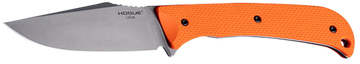Hogue Extrak 3.3" Fixed Blade Clip Point Plain Edge - Blaze Orange G10