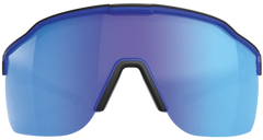 Glock Safe Action Tactical Glasses Blue Mirror Lens Black Frame