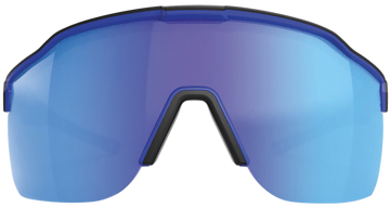 Glock Safe Action Tactical Glasses Blue Mirror Lens Black Frame