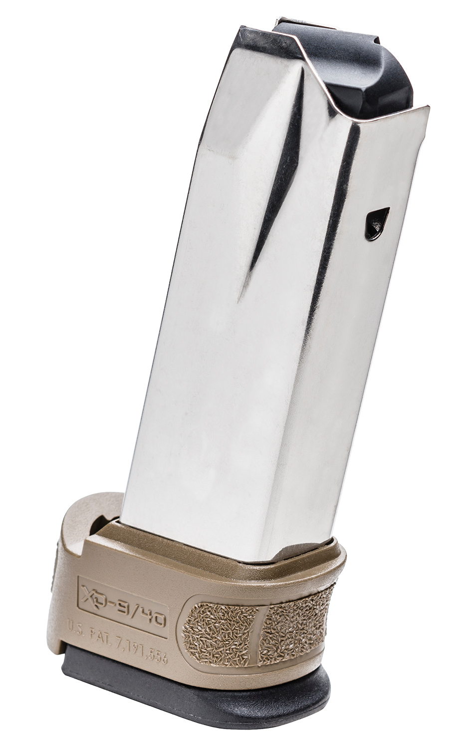 Springfield Armory XD Mod.2 9mm Luger 10-Rd Pistol Magazine - Stainless Steel/FDE