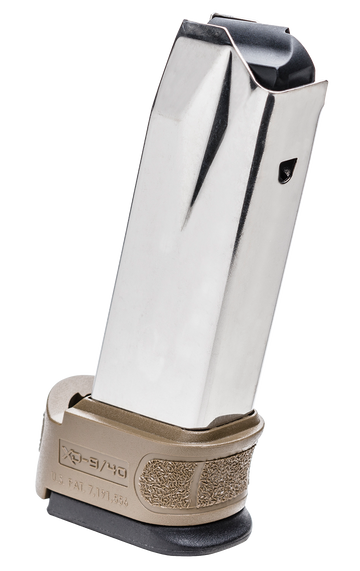 Springfield Armory XD Mod.2 9mm Luger 10-Rd Pistol Magazine - Stainless Steel/FDE