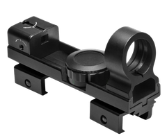 NcStar DAB 1x 25mm Red & Green Dot Reflex Sight - Black Hardcoat Anodized