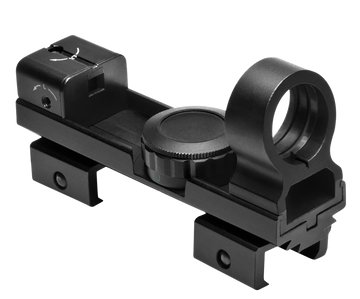 NcStar DAB 1x 25mm Red & Green Dot Reflex Sight - Black Hardcoat Anodized