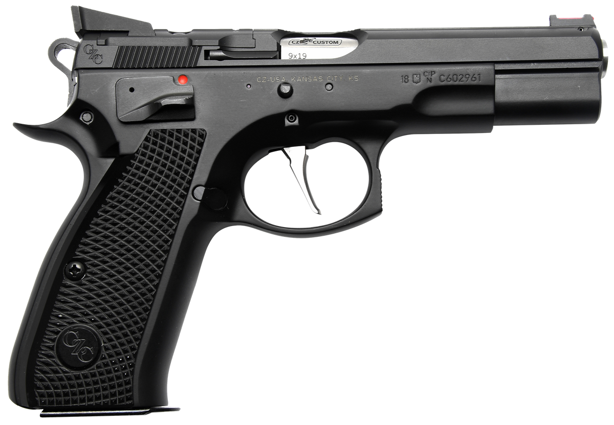 CZ Custom Shop 75 Shadow RDS OR 9mm Luger 4.60" 16+1 DA/SA Semi-Auto Pistol