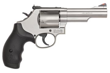 Smith & Wesson Model 69 44 Rem Mag 4.25" 5-Rd DA/SA L-Frame Stainless Revolver - CA Compliant